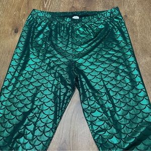 Plus Size Mermaid Leggings